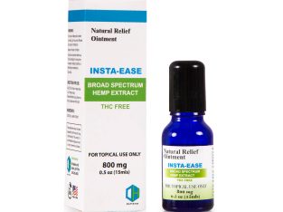 INSTA-EASE – BROAD-SPECTRUM – CBD OINTMENT (800 MG