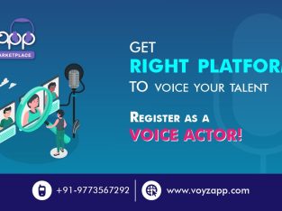 Book a professional Bollywood voice over @Voyzapp