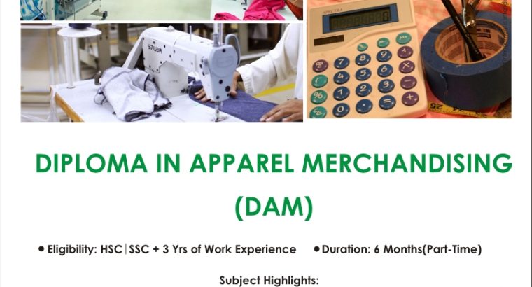 DIPLOMA IN DRESS DESIGNING