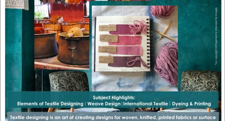 CAREERS IN TEXTILE DESIGN