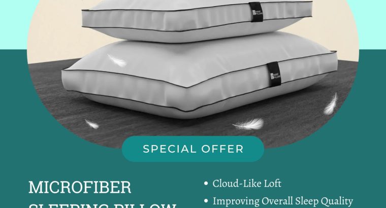 Sleep Like Never Before with Bharat Pillows.