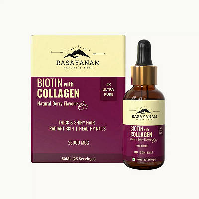 Rasayanam Liquid biotin with collagen