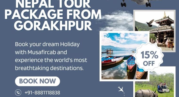 Nepal Tour Packages from Gorakhpur