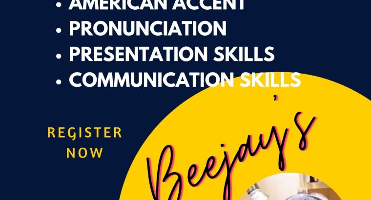 Beejays American Accent Online MasterClass for Ind
