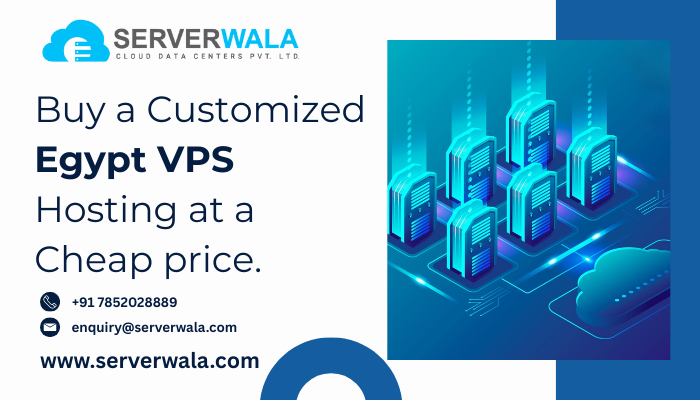 Buy a Customized Egypt VPS Hosting at a Cheap price.
